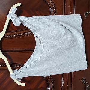 Yoox tank, tie shoulder, crop top